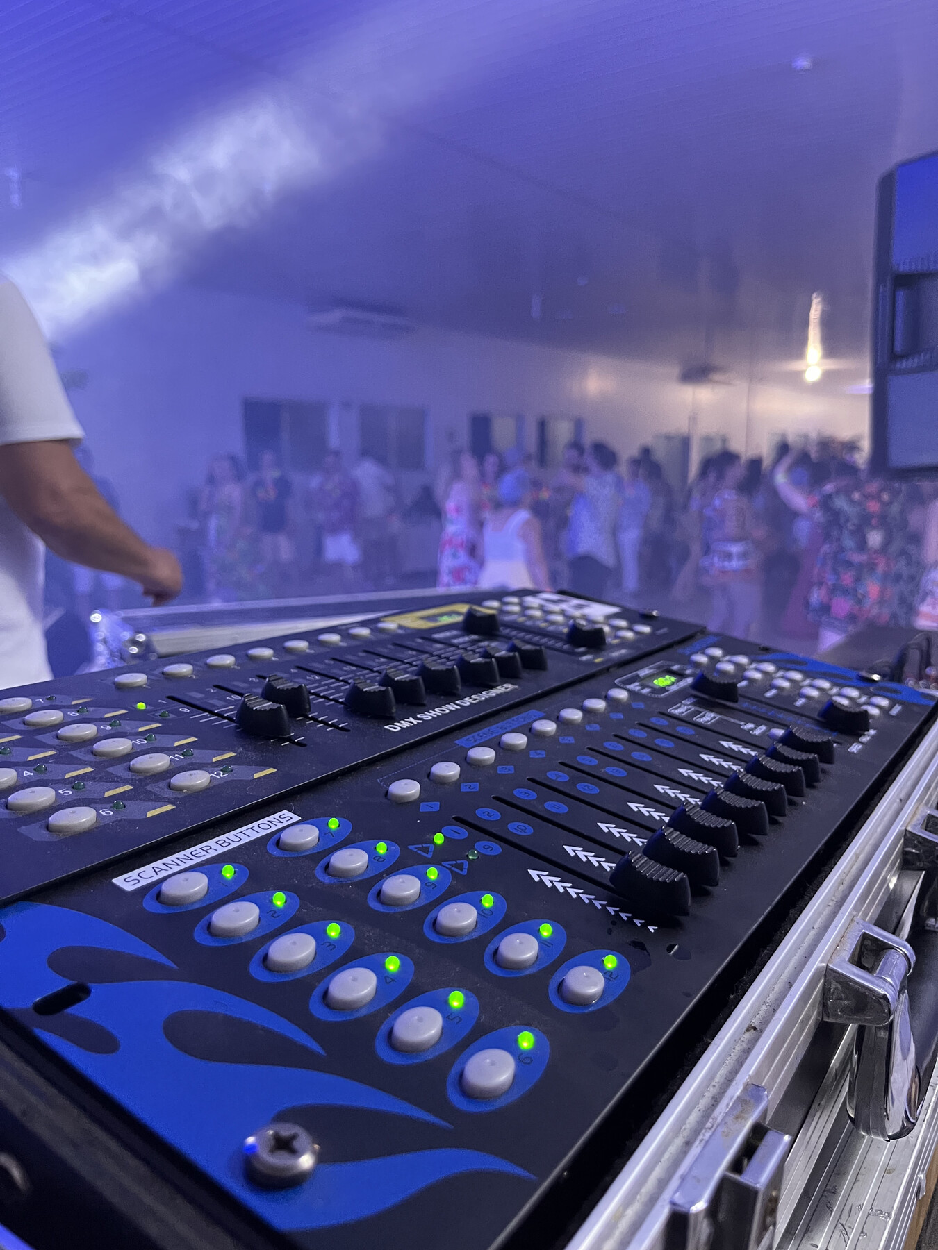 Equipamento Ousadia em evento